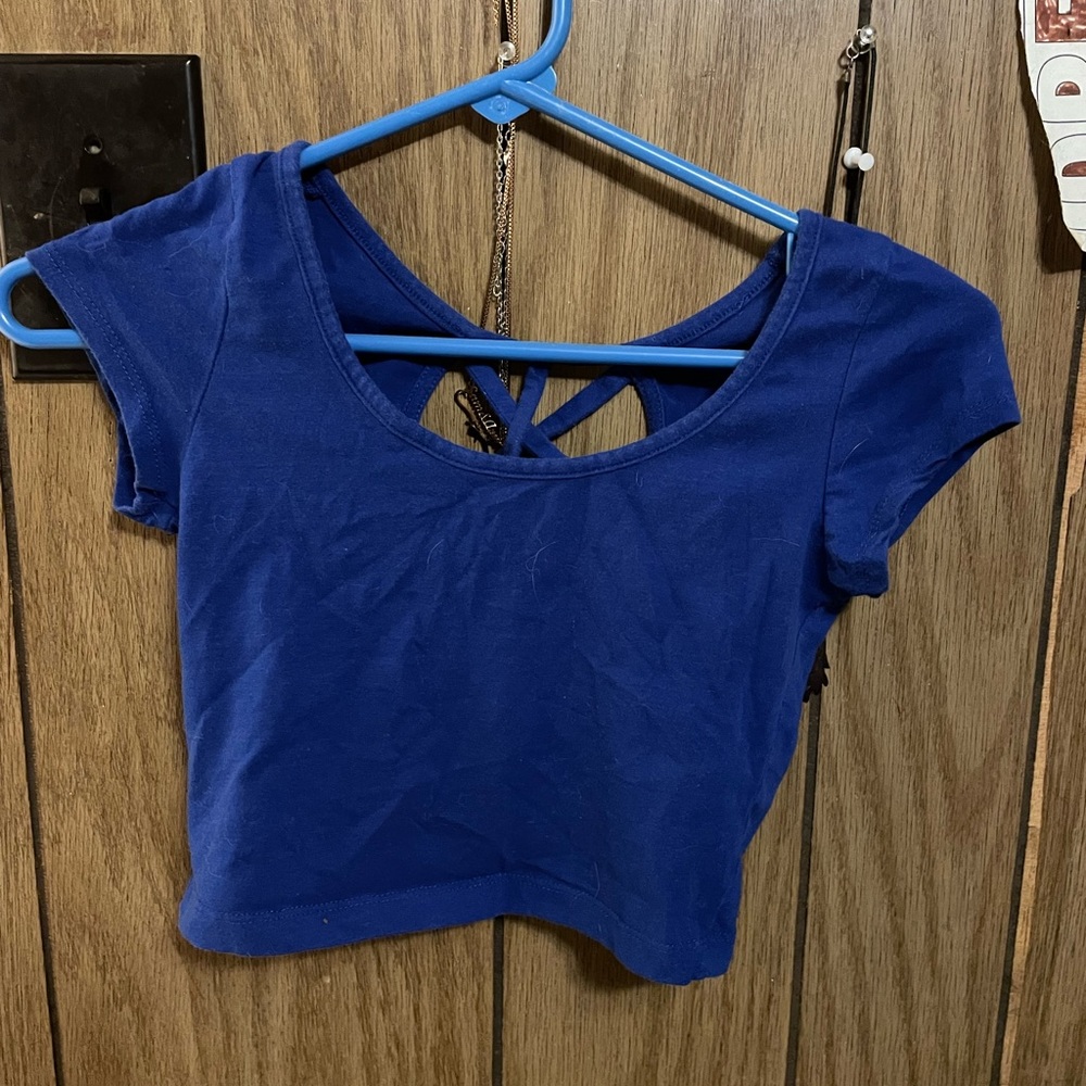 Strappy crop top
